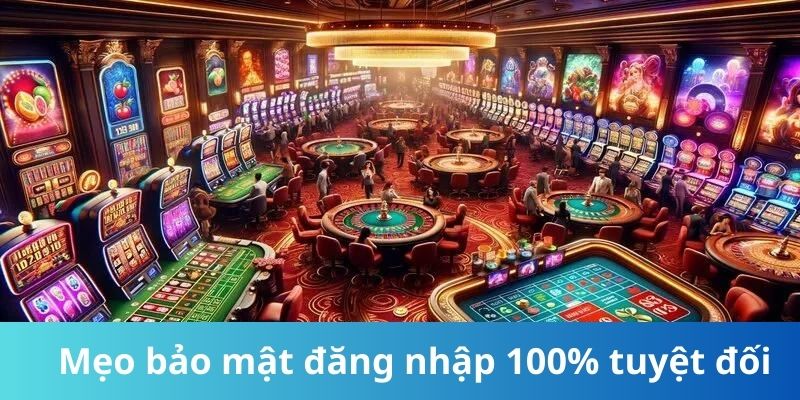 Mẹo bảo mật đăng nhập 100% tuyệt đối